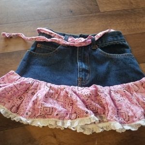 Jean skirt